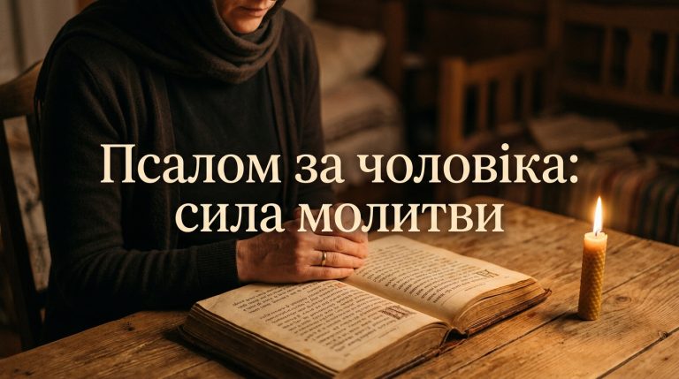 Псалом за чоловіка: які псалми читають за здоров’я, захист і мир у сім’ї