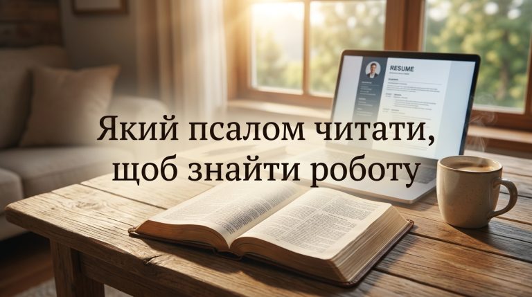 Який псалом читати, щоб знайти роботу: духовна підтримка і правильний настрій