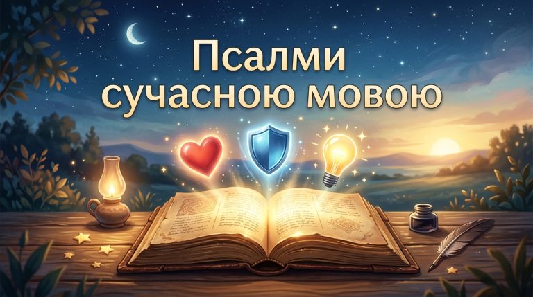 Псалми сучасною мовою: як зрозуміти складні місця простими словами