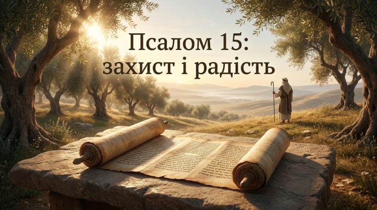 Псалом 15 українською: текст, тлумачення і коли читають — повний посібник