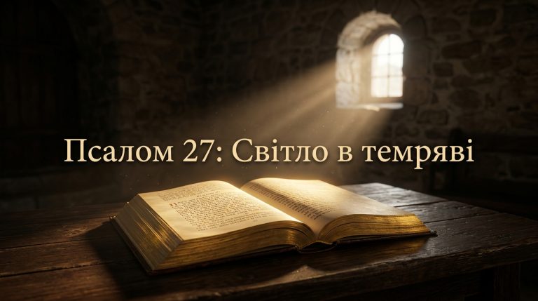 Псалом 27 українською: текст, тлумачення і коли читають — повний посібник
