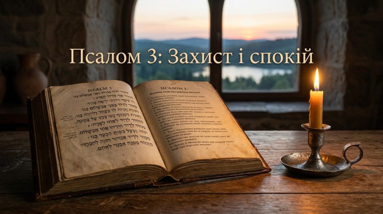 Псалом 3 українською: текст, тлумачення і коли читають. Повний посібник