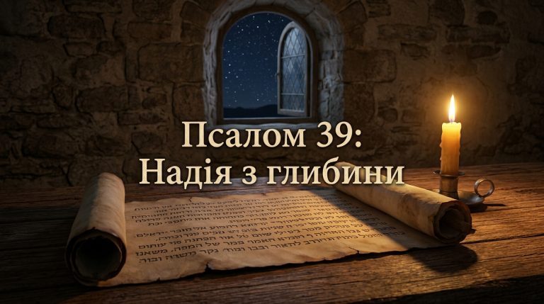 Псалом 39 українською: текст, тлумачення і коли читають — повний посібник