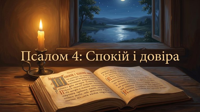 Псалом 4 українською: текст, тлумачення і коли читають — повний посібник