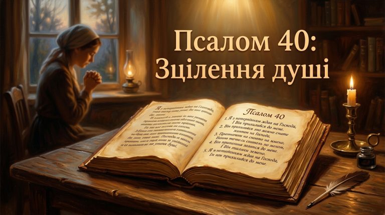 Псалом 40 українською: текст, тлумачення і коли читають. Повний гід для віруючих