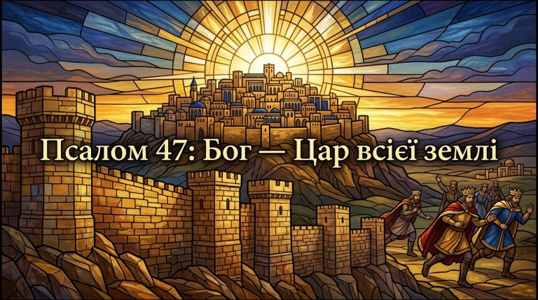 Псалом 47 українською: текст, тлумачення і коли читають
