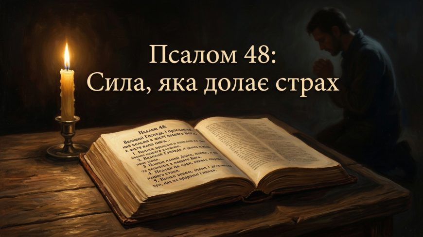 Псалом 48 українською: текст, тлумачення і коли читають – повний гід