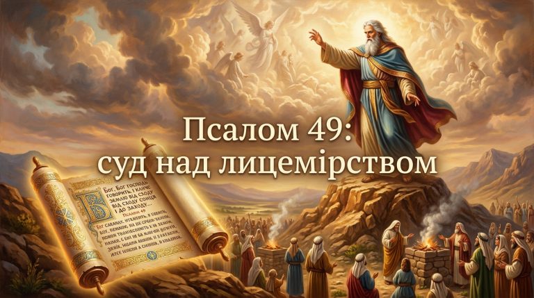 Псалом 49 українською: текст, тлумачення і коли читають – повний путівник