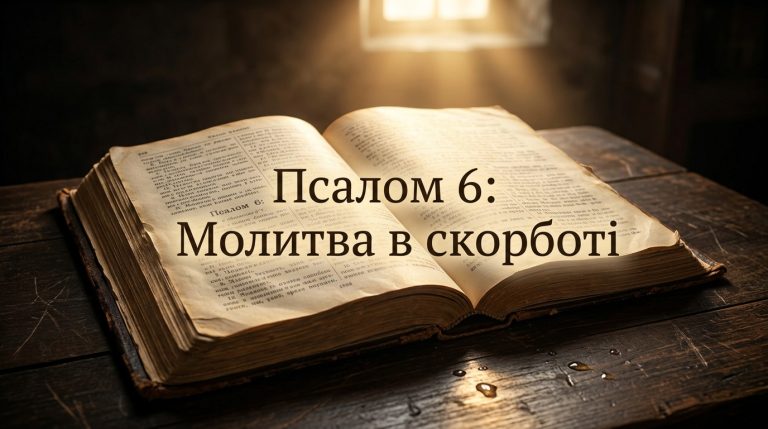 Псалом 6 українською: текст, тлумачення і коли читають — повний посібник