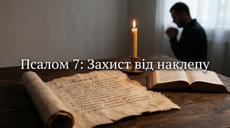 Псалом 7 українською: текст, тлумачення і коли читають — повний посібник