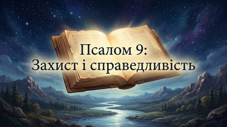 Псалом 9 українською: текст, тлумачення і коли читають — повний посібник