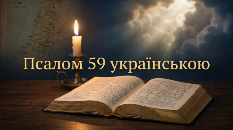Псалом 59 українською: текст, тлумачення і коли читають