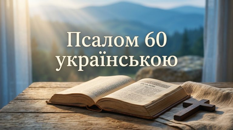 Псалом 60 українською: текст, тлумачення і коли читають