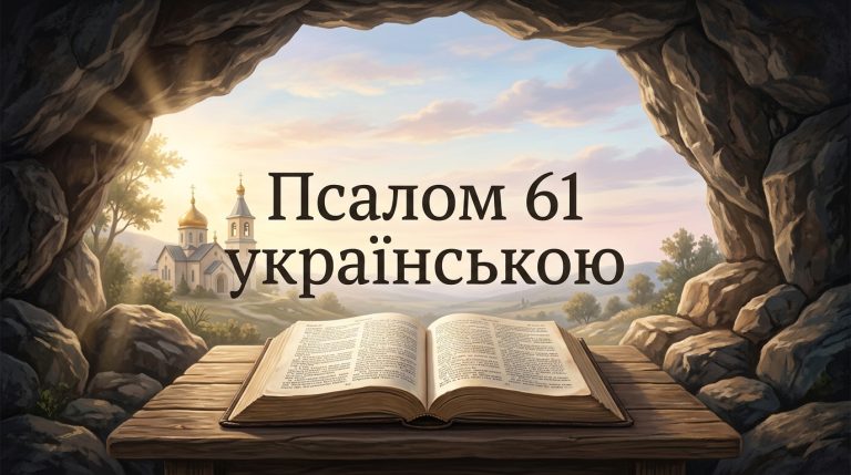 Псалом 61 українською: текст, тлумачення і коли читають