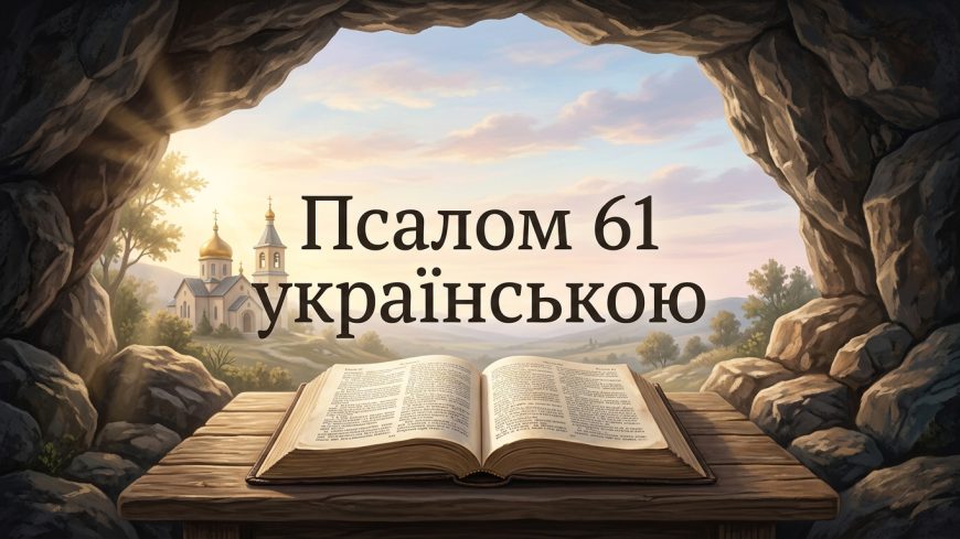 Псалом 61 українською: текст, тлумачення і коли читають