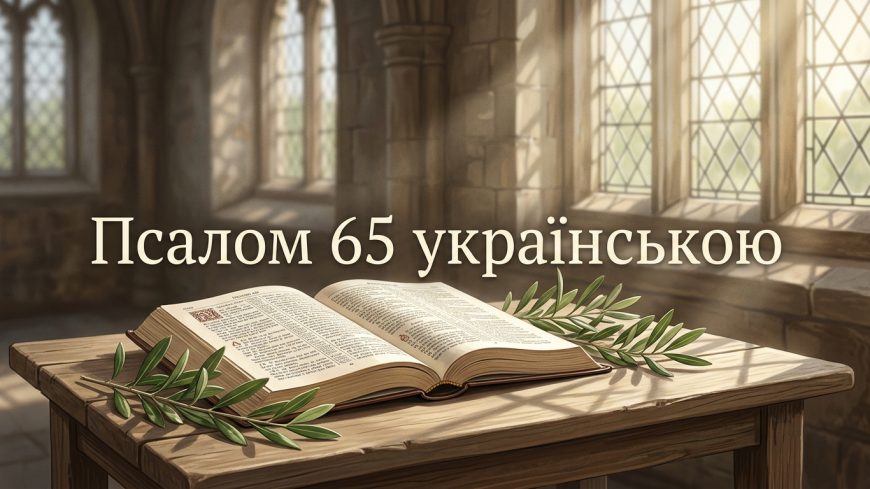 Псалом 65 українською: текст, тлумачення і коли читають