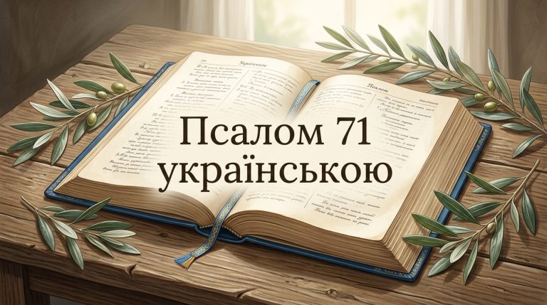 Псалом 71 українською: текст, тлумачення і коли читають