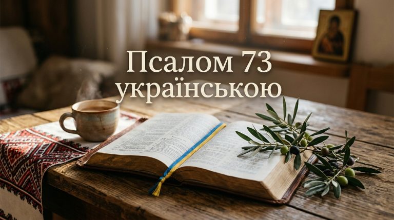 Псалом 73 українською: текст, тлумачення і коли читають