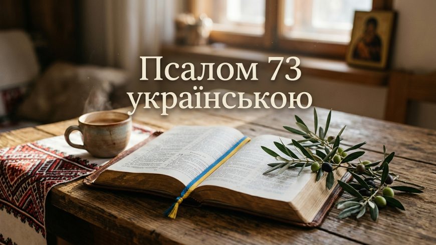 Псалом 73 українською: текст, тлумачення і коли читають
