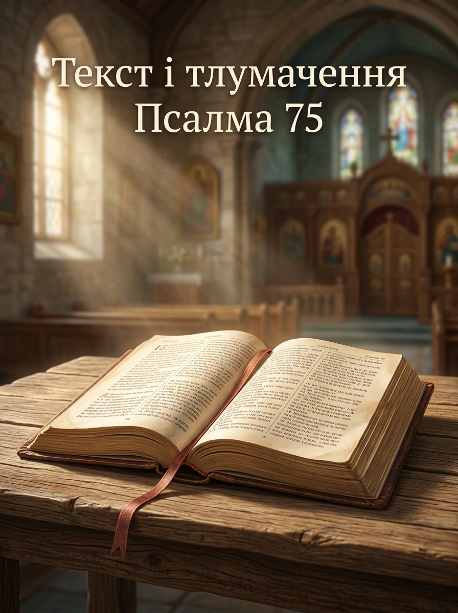 псалом 75 українською: текст