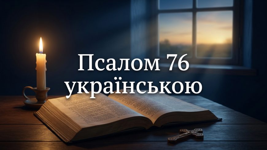 Псалом 76 українською: текст, тлумачення і коли читають