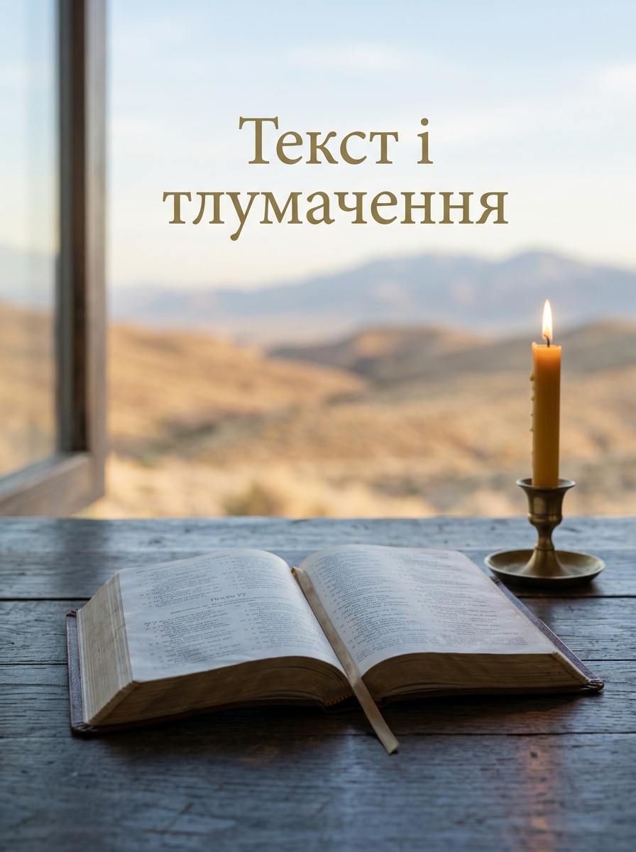 псалом 77 українською: текст