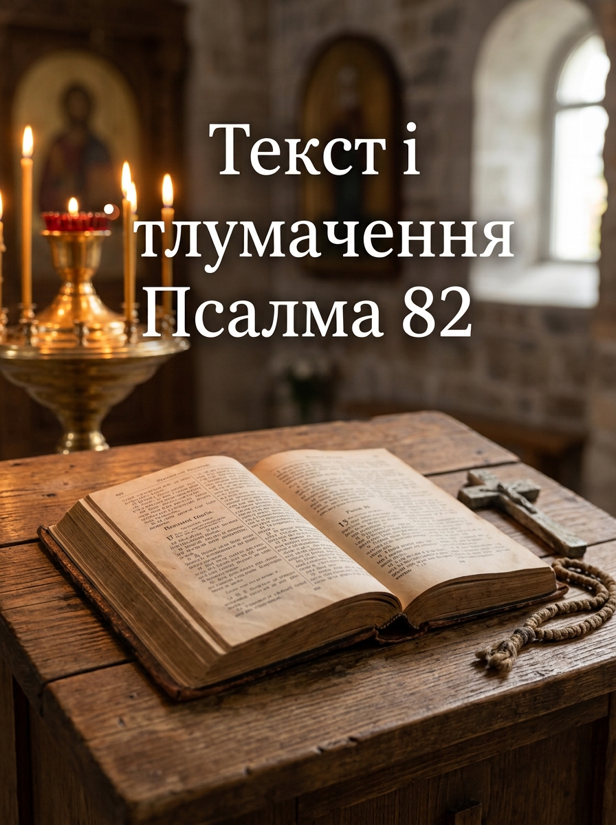 псалом 82 українською: текст