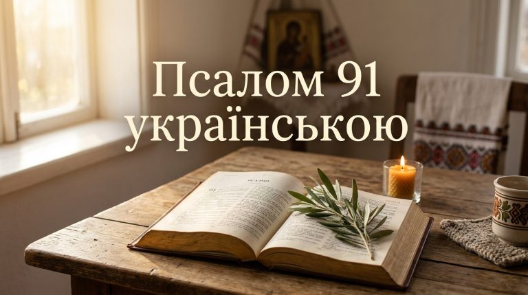 Псалом 91 українською: текст, тлумачення і коли читають