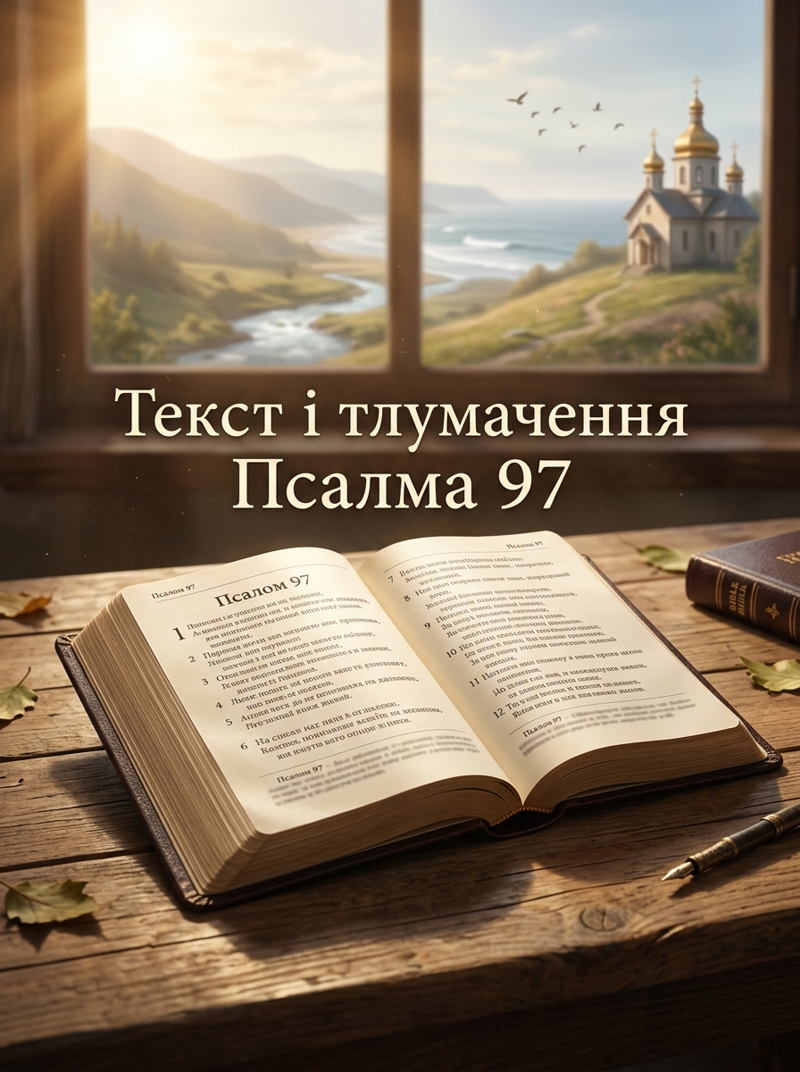 псалом 97 українською: текст молитви