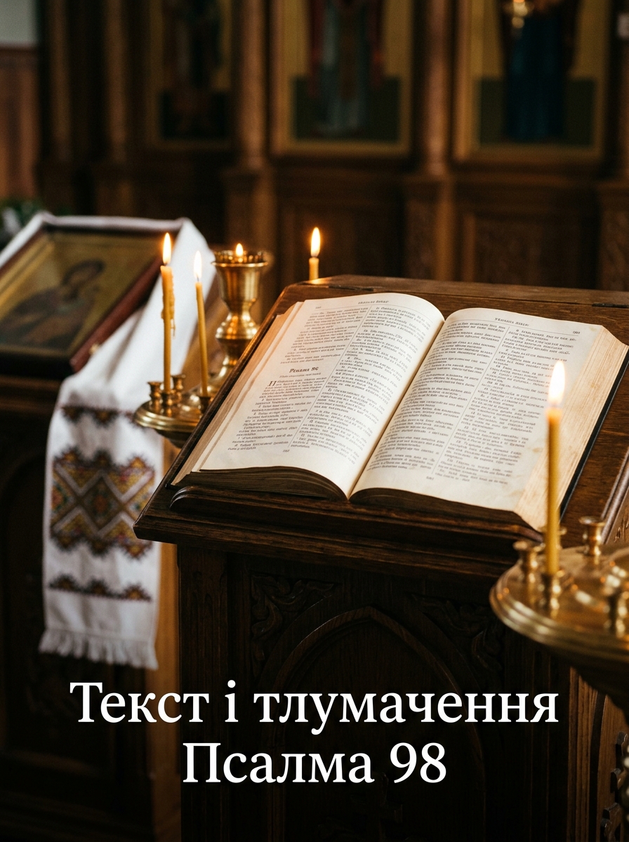 псалом 98 українською: текст