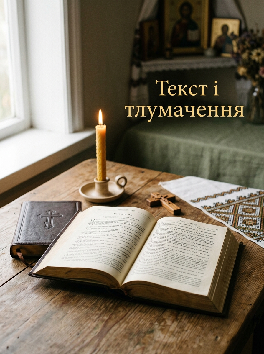 псалом 99 українською: текст